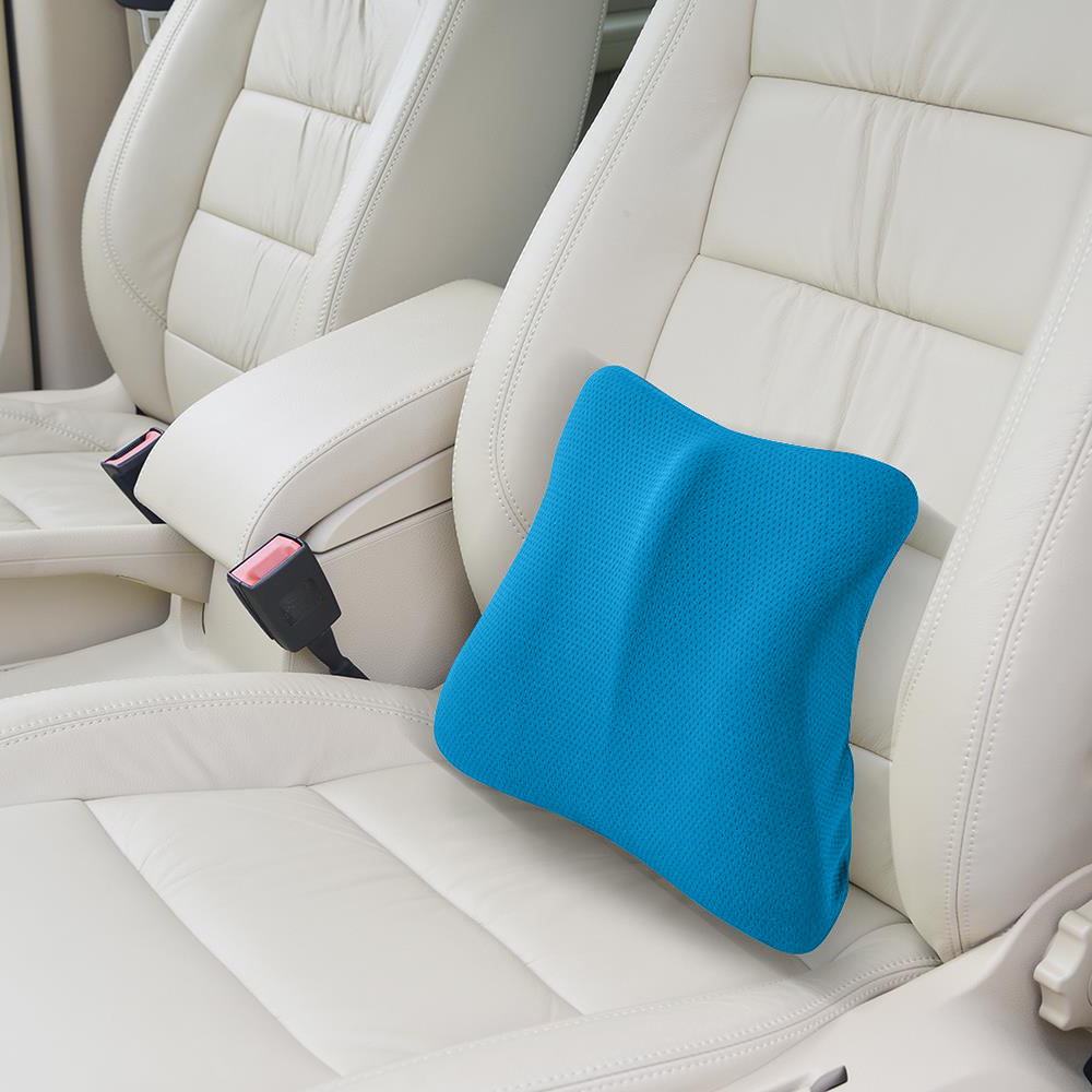 Easy Nap Pocket Cushion, Lower Back Support Vital, Pewter Grey